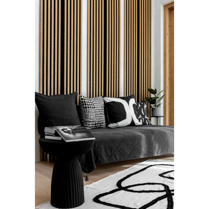 Wooden wall panel 2700 x 300mm (Black-Light oak) Wooden wall panel 2700 x 300mm (Black-Light oak)
